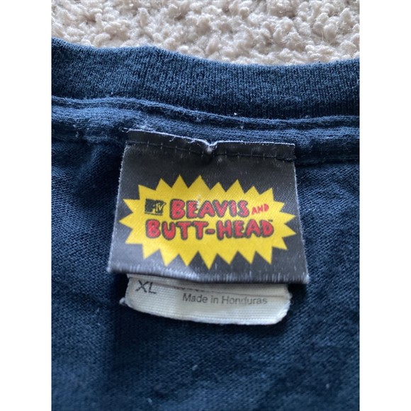 Beavis and Butthead MTV 2010 Shirt Uncle Sam "I Want You To Pull My Finger" XL - Picture 4 of 8